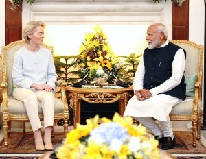 Von der Leyen and Modi set end of 2025 deadline for EU-India trade pact