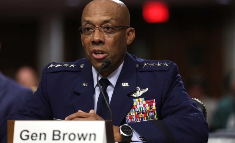 Trump fires top US general CQ Brown in shake-up at Pentagon