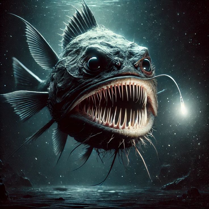 Black Seadevil, A Rare Deep-Sea Fish, Spotted Swimming Near Ocean’s Surface
