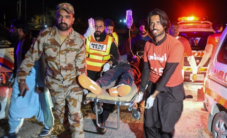 Pakistani security forces successfully rescued over 300 hostages